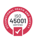 ISO 45001 İş Sağlığı ve Güvenliği Sertifikası – güvenli üretim süreci belgesi